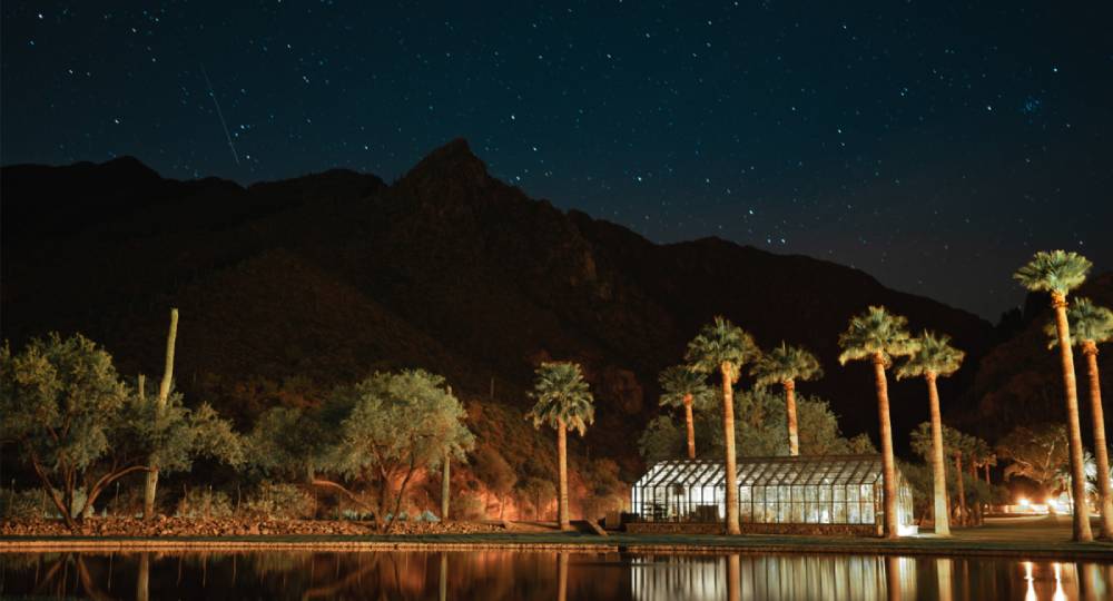 Night sky at Castle Hot Springs
