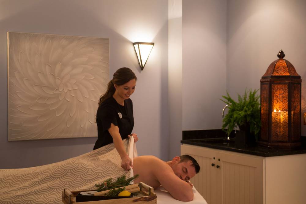 Forest massage The Lodge at Woodloch