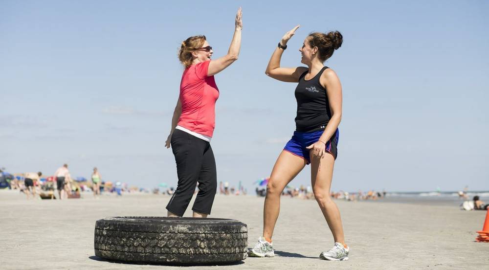Bootcamp fitness at Hilton Head Health