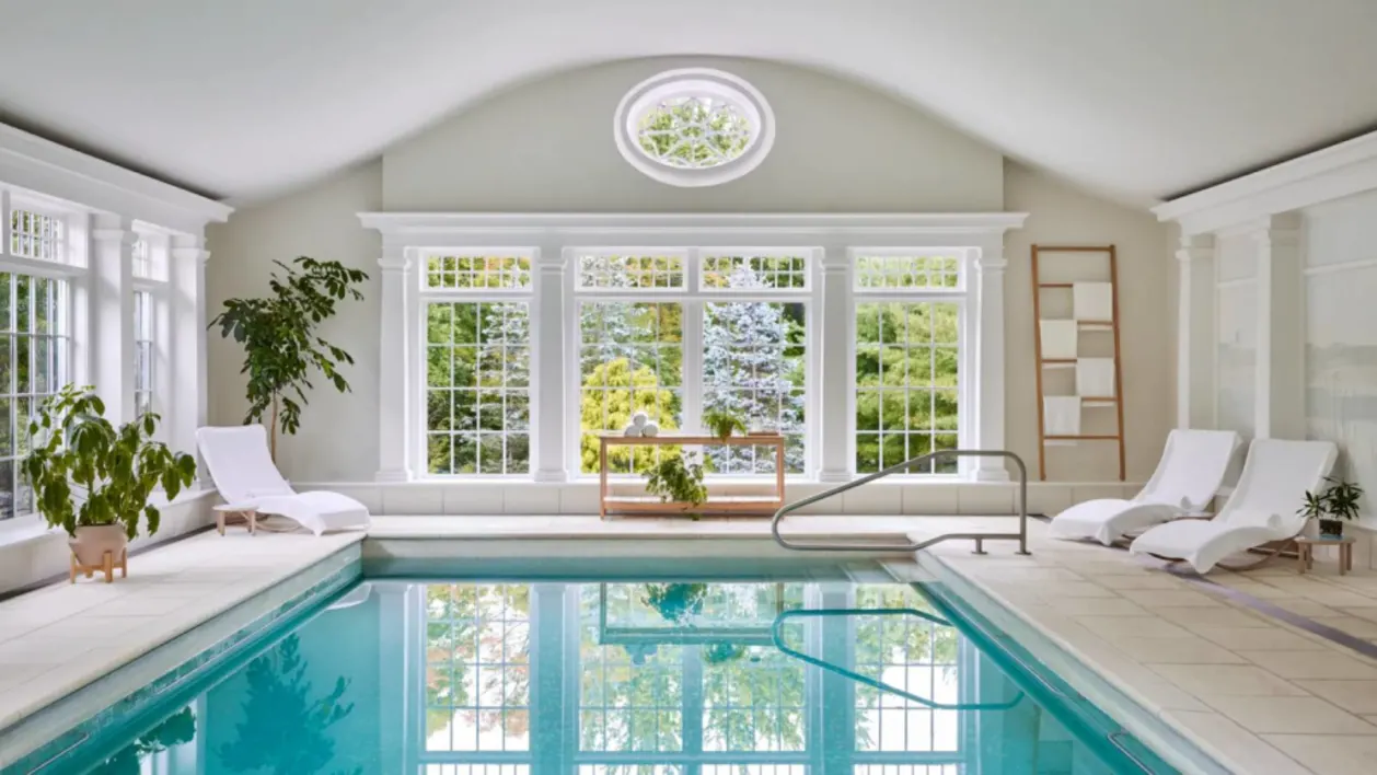 Spa pool at Mayflower Inn & Spa
