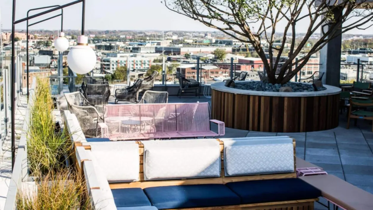 Thompson Nashville rooftop terrace