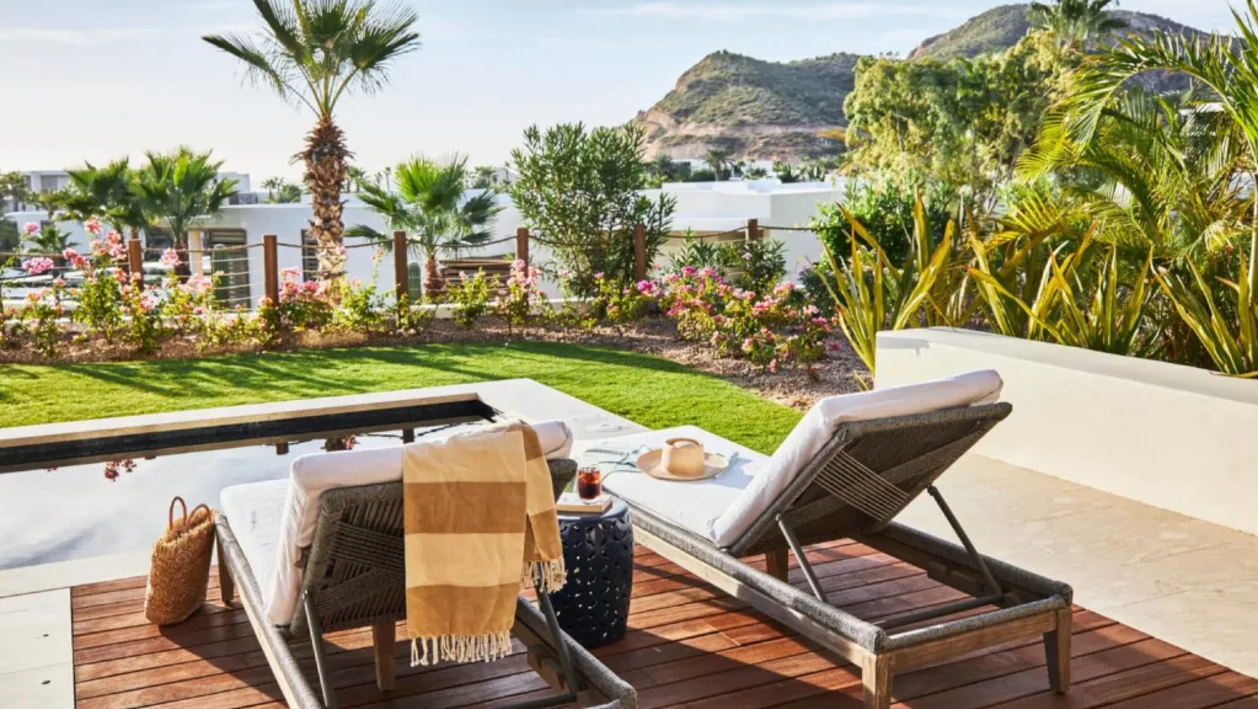 Villa patio at Chileno Bay Resort