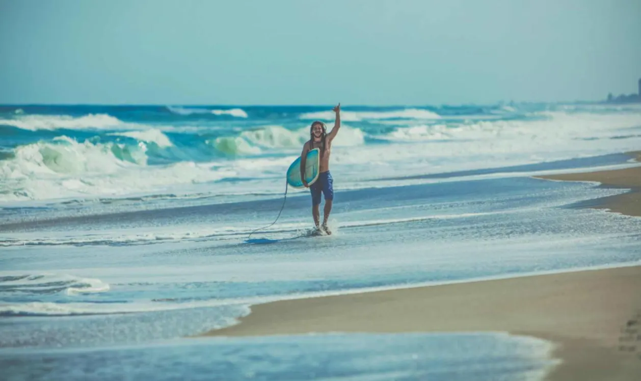 Melbourne Beach surfer