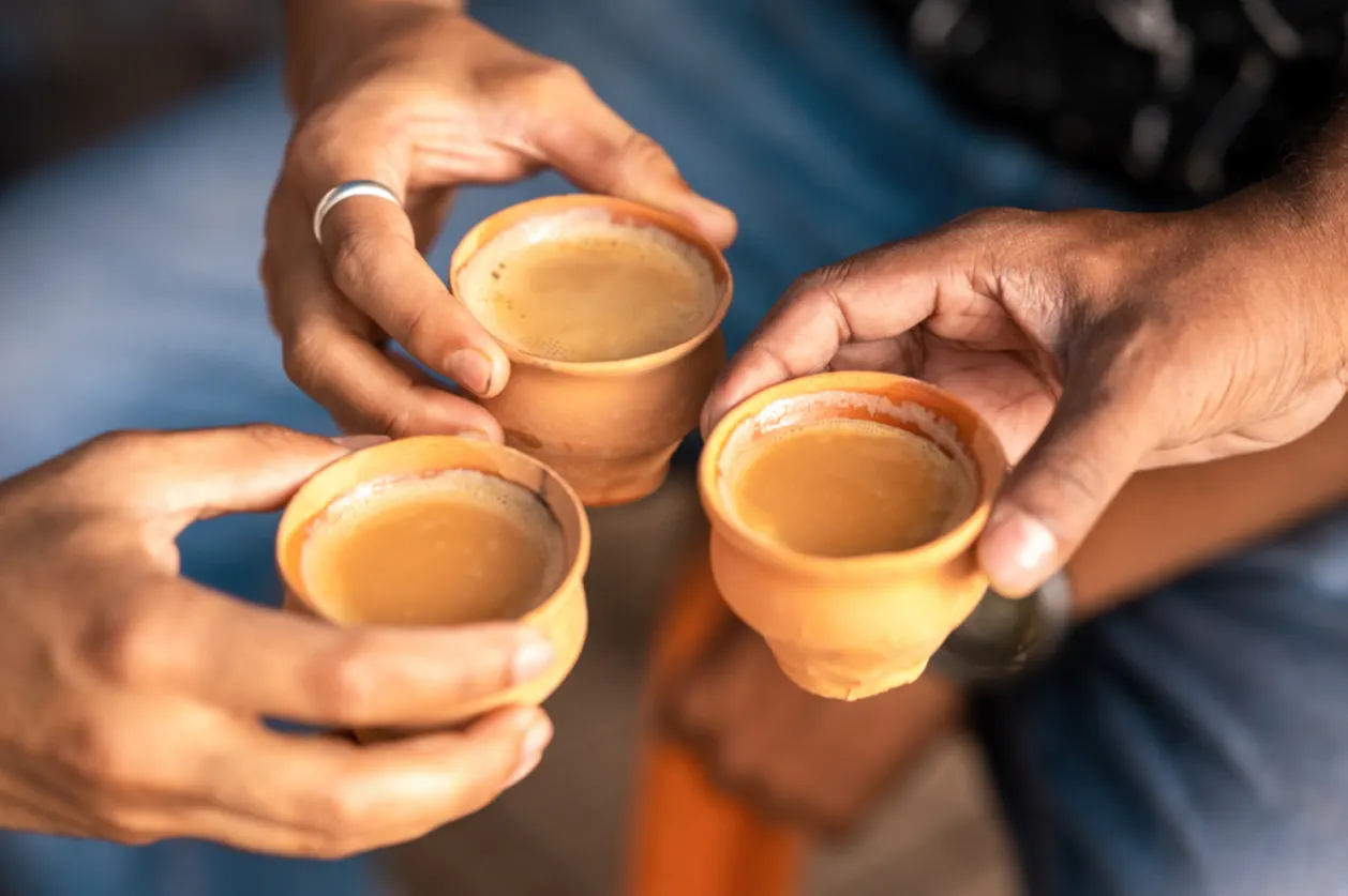 three cups of indian chai