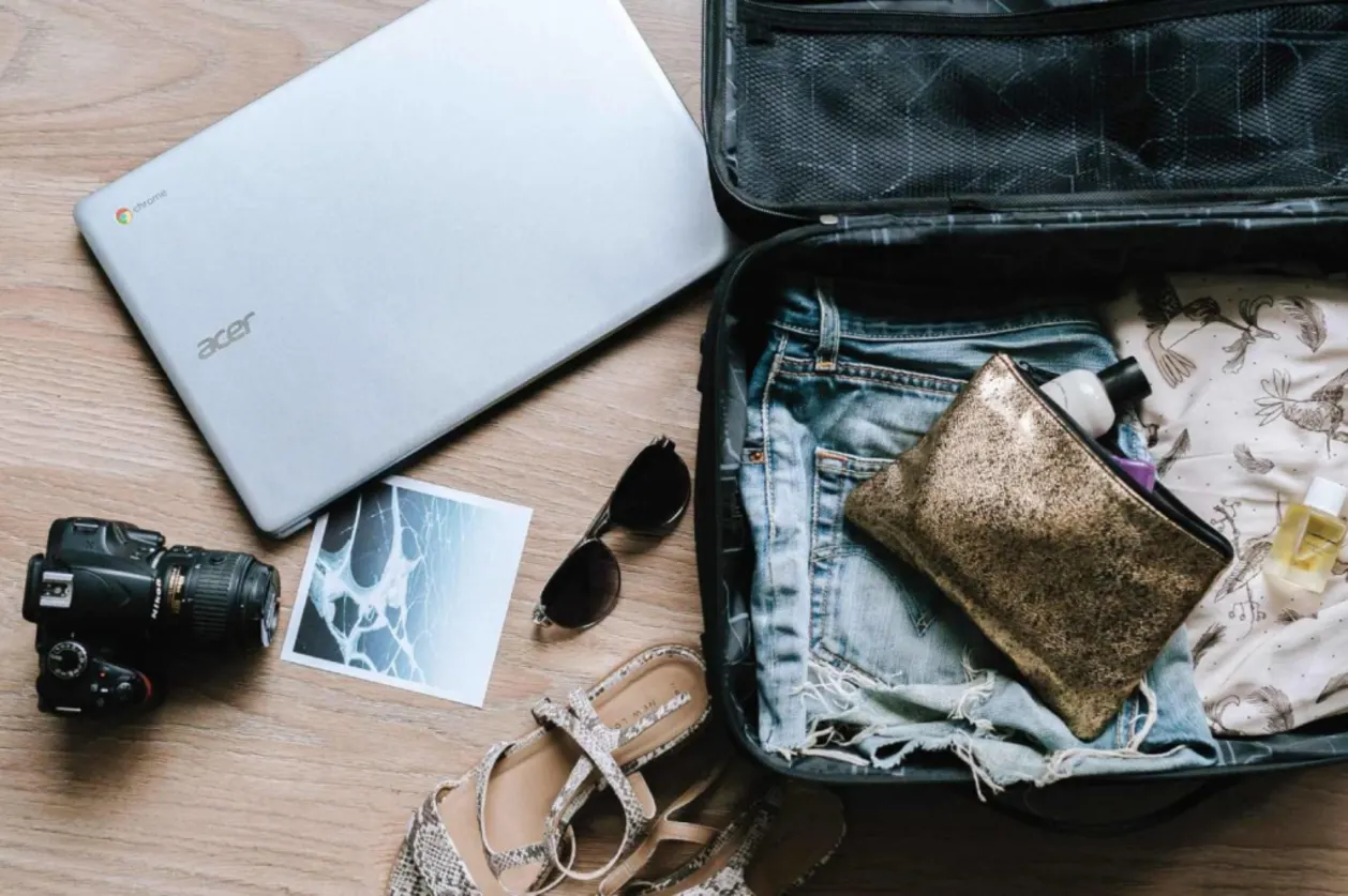 pack light before a solo trip