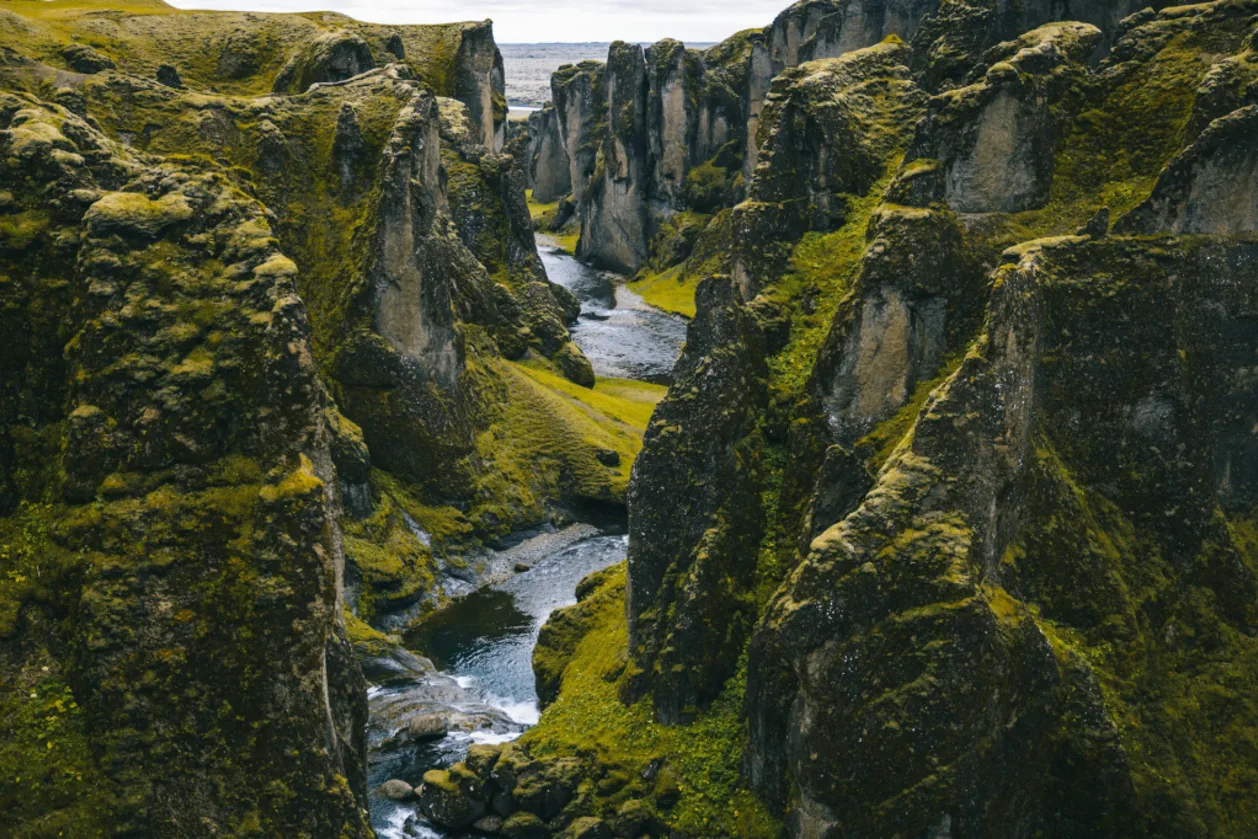 Fjadrargljufur canyon Iceland