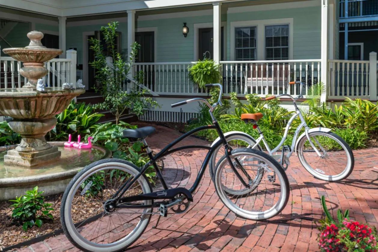 Bicycle rentals at The Addison on Amelia Island