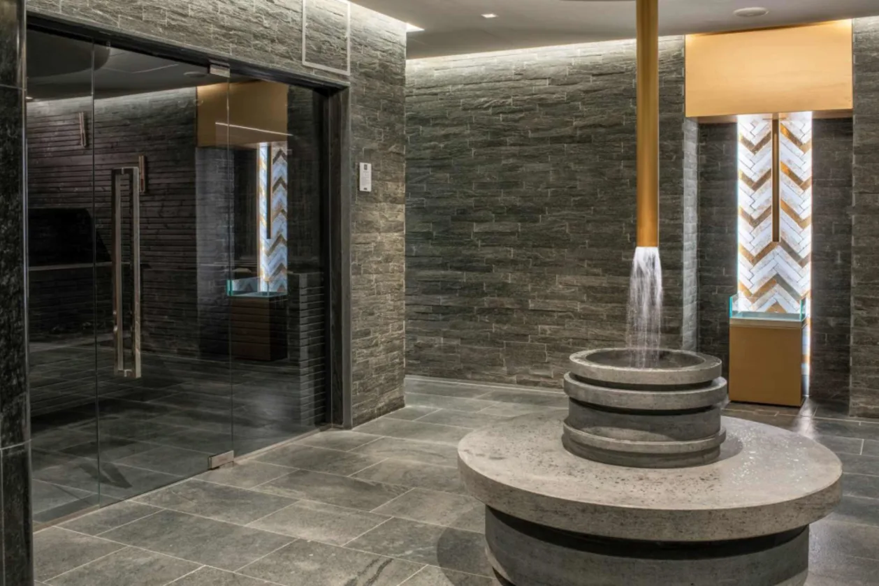 Lucia Magnani Health Clinic sauna area