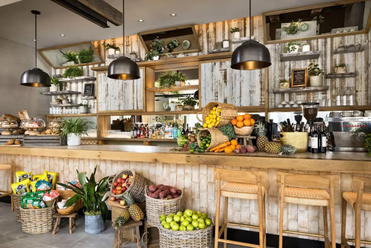 Food court at 1 Hotel Toronto