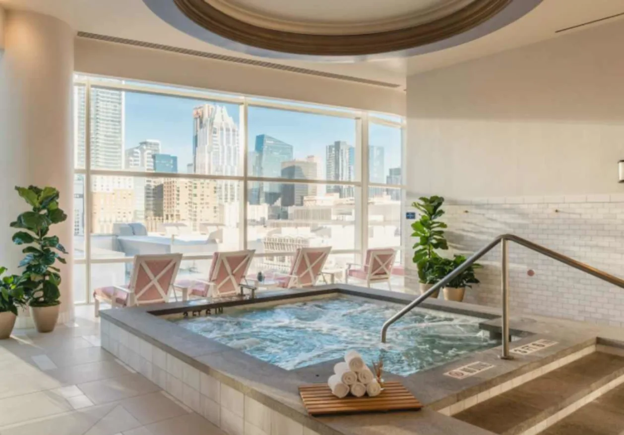 Fairmont Austin indoor spa pool