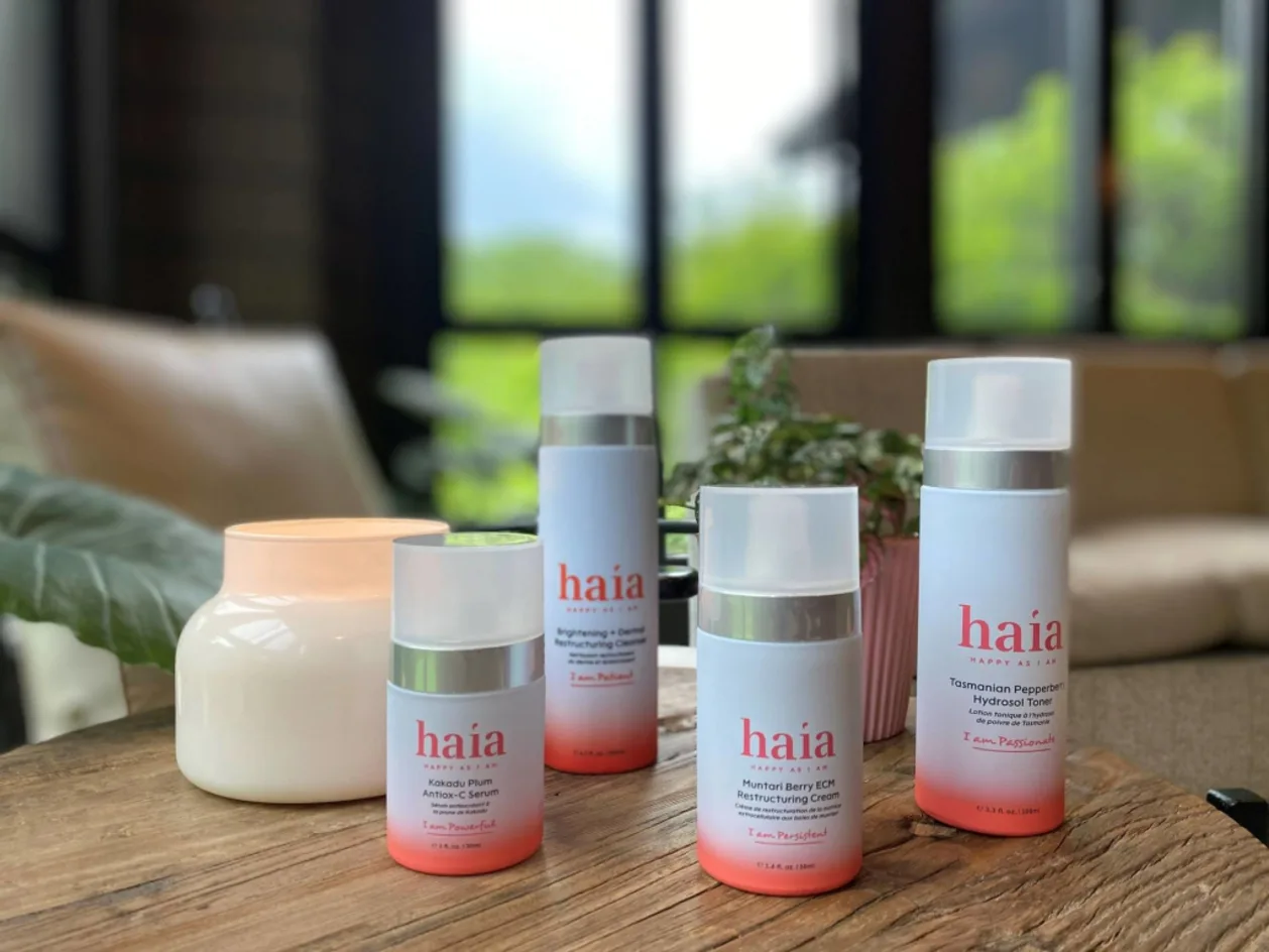 New spa amenity at The Lodge at Woodloch_haia wellness brightening collection