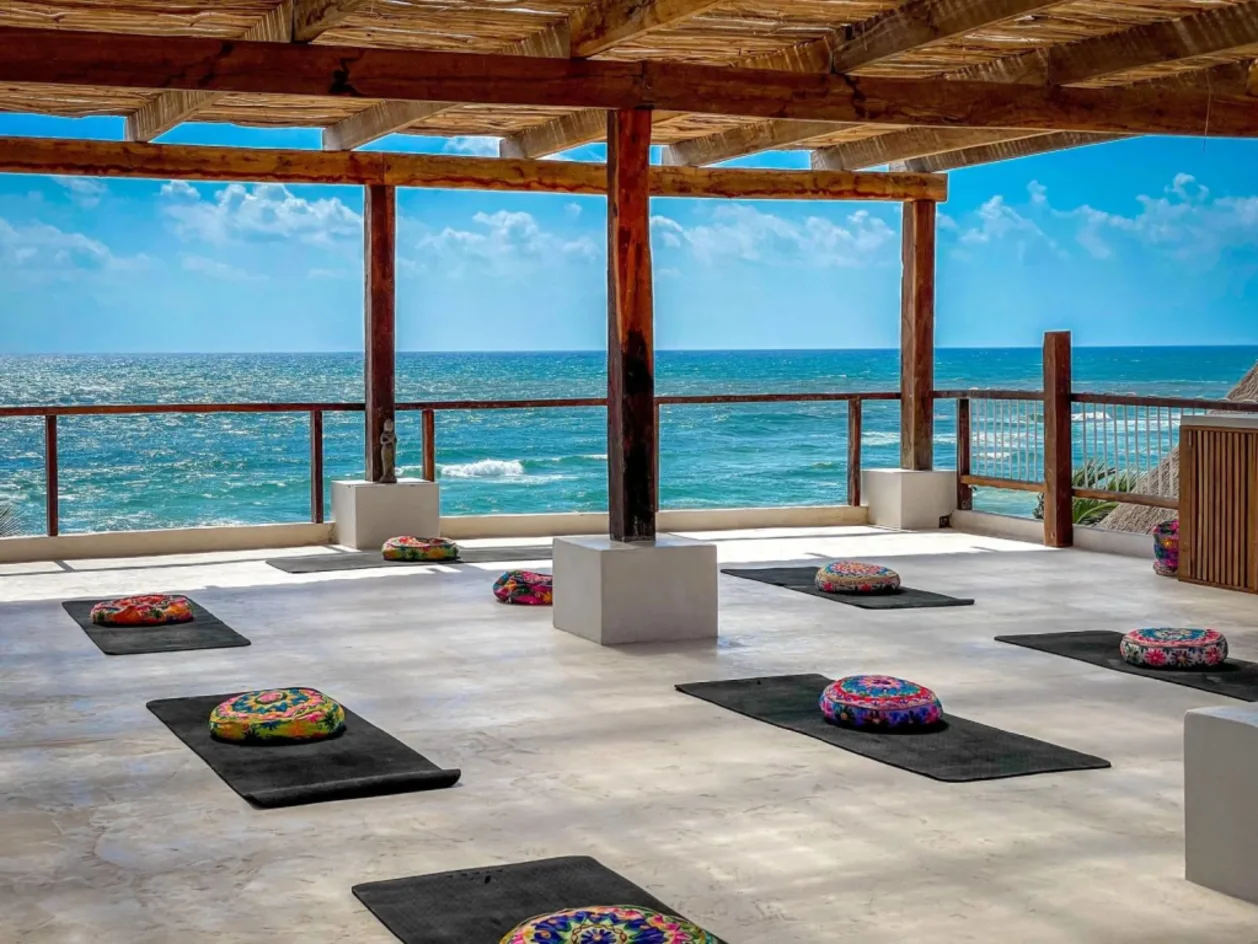 Yoga shala at Amansala