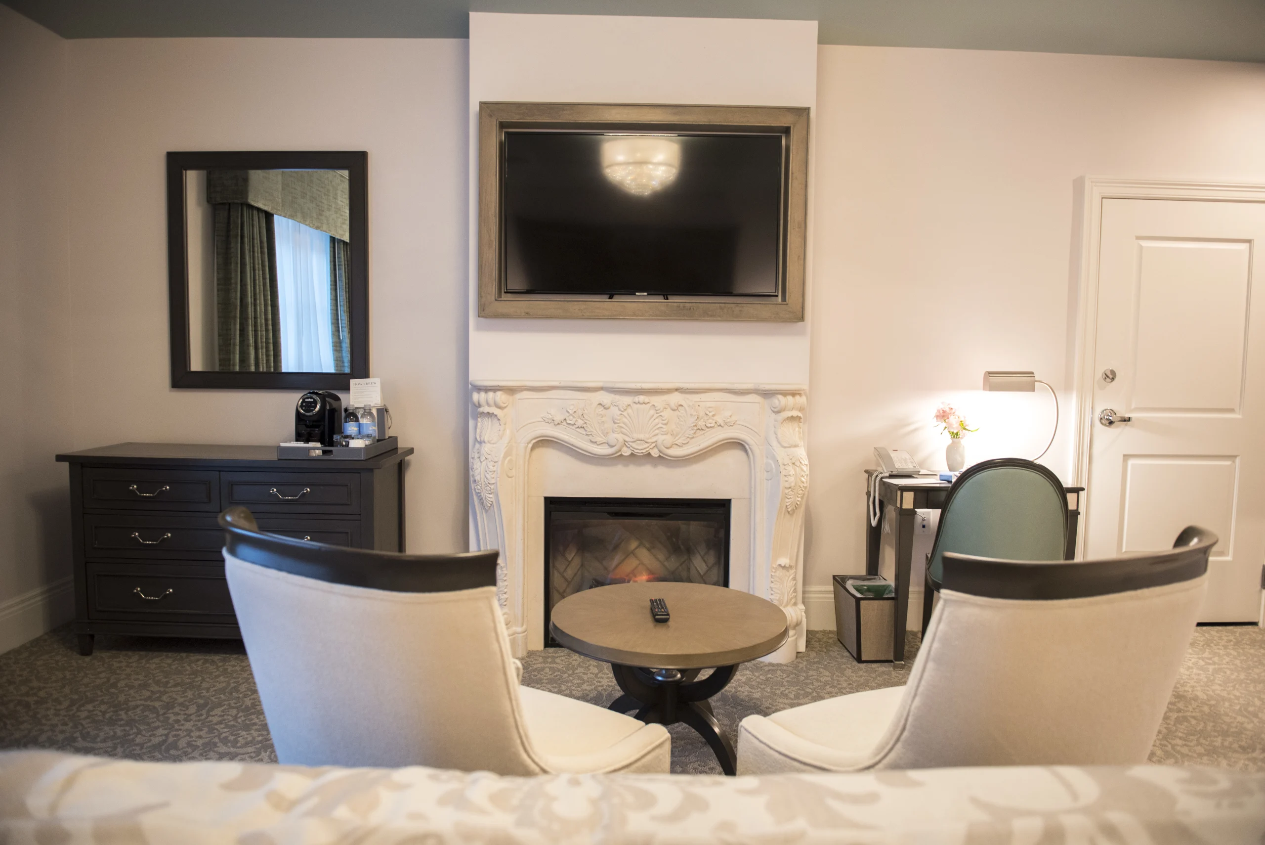 Bedroom view at Mirbeau Rhinebeck