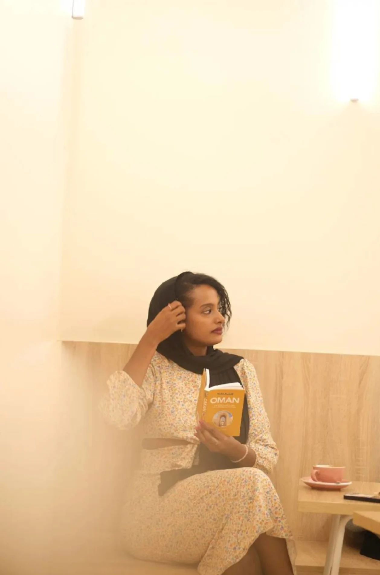 Feven Mehereteab sitting