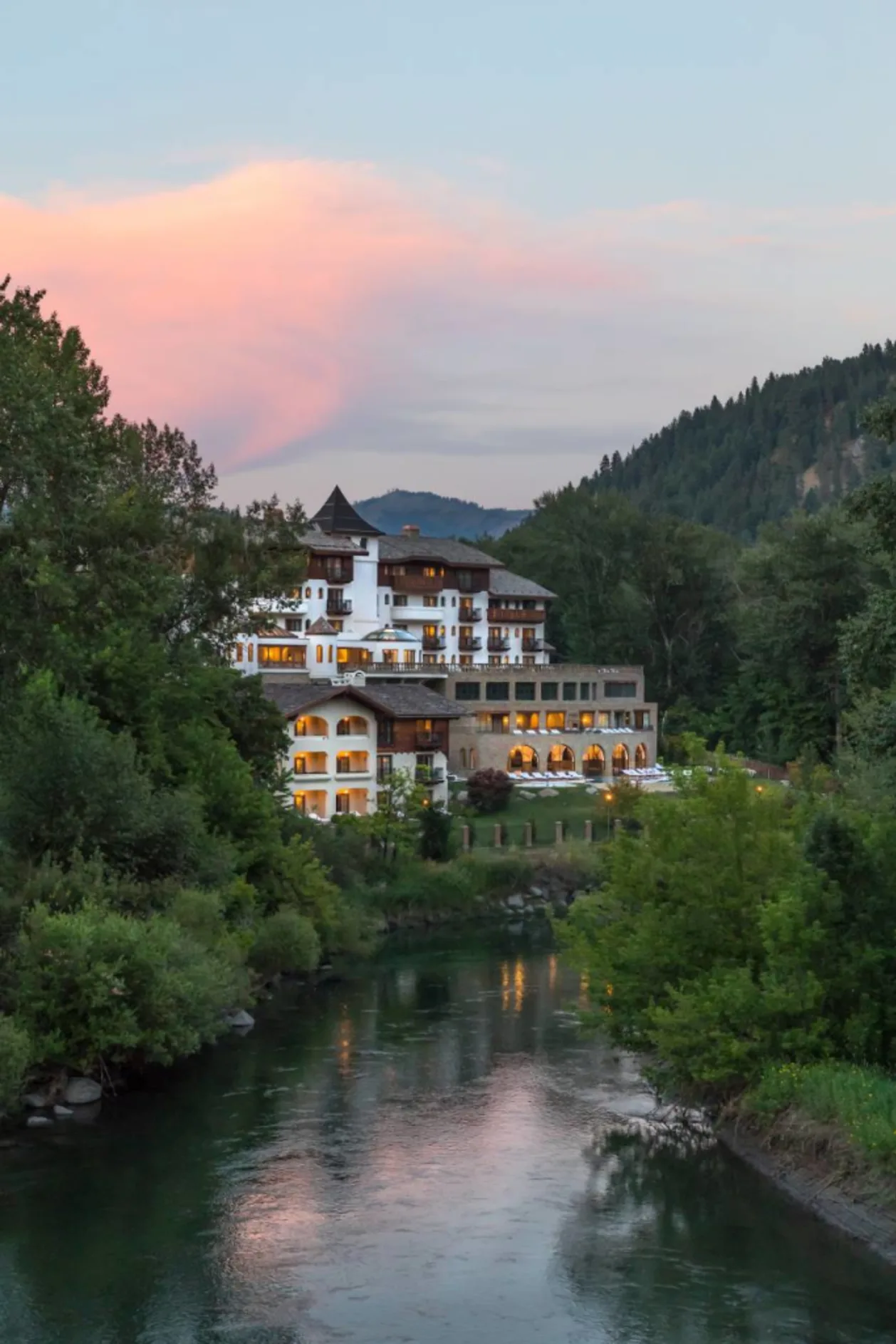 Posthotel exterior Wellness Retreat Leavenworth, Washington