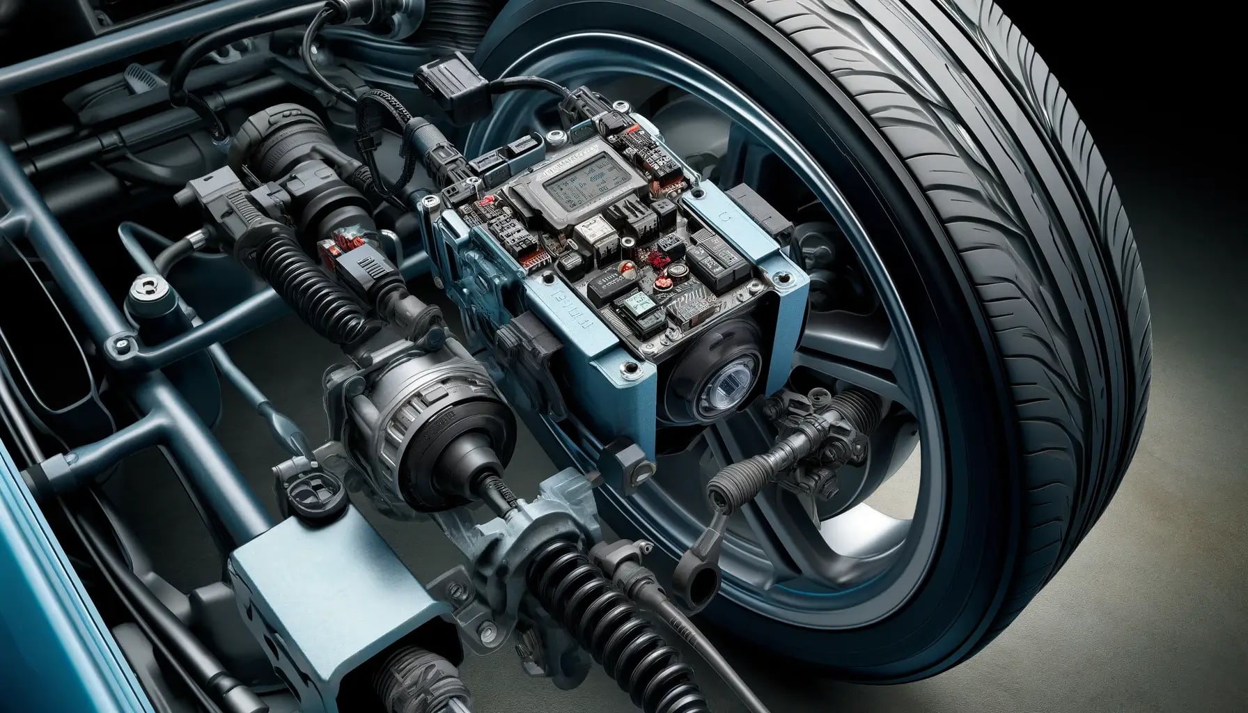 Portada: ECU del Sistema de Frenos Antibloqueo (ABS) del Toyota Celica