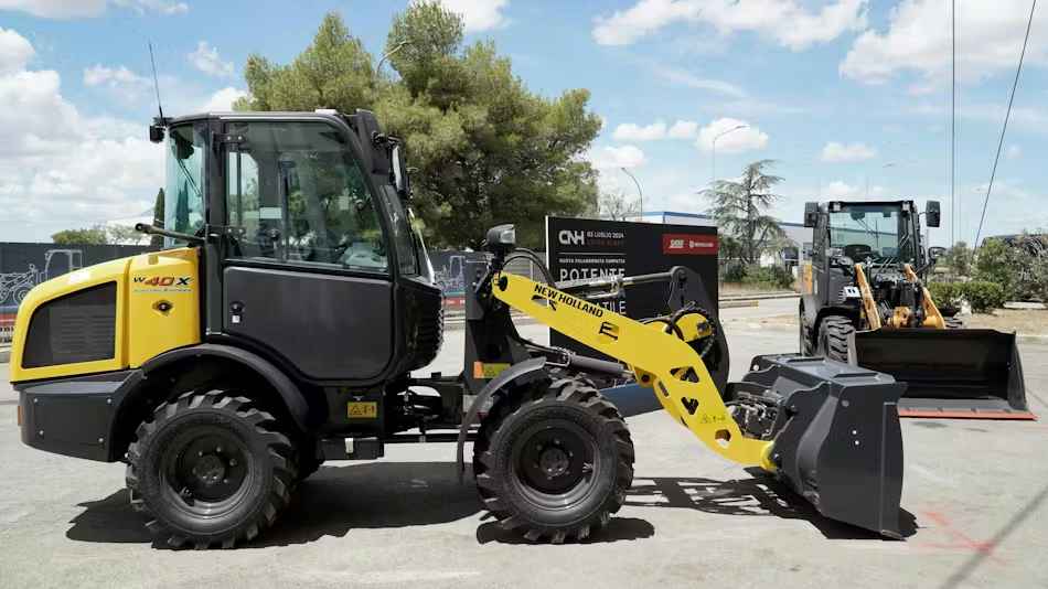 Portada: CNH industrial inicia la producción de cargadores de ruedas eléctricos