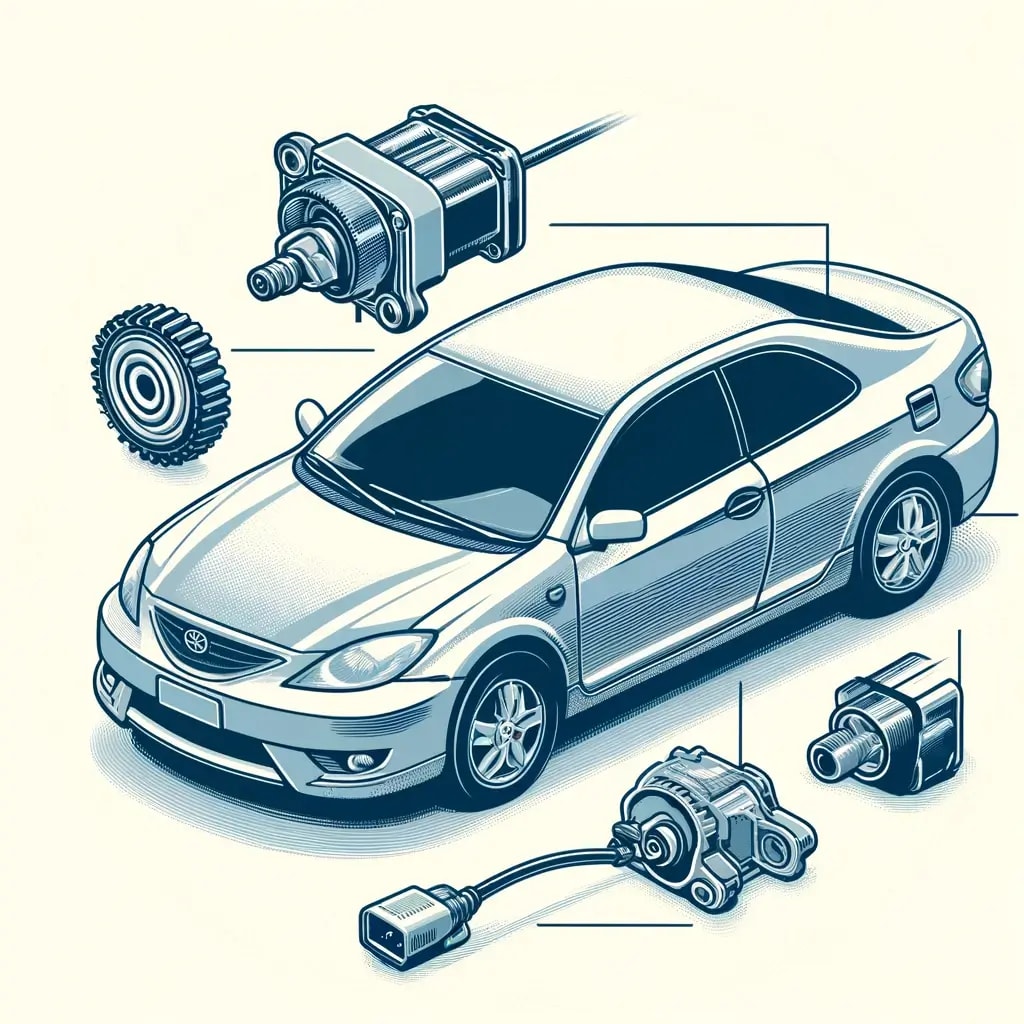Portada: Componentes del Sistema de Frenos ABS del Toyota Celica