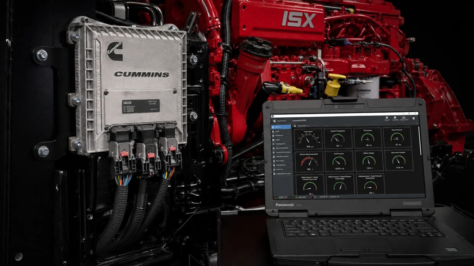 Portada: ECM y equipo eléctrico del Cummins Signature/ISX/QSX15