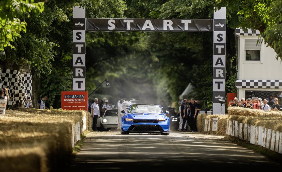 Portada: Ford Mustang GTD hace su primera aparición pública en el Goodwood Festival of