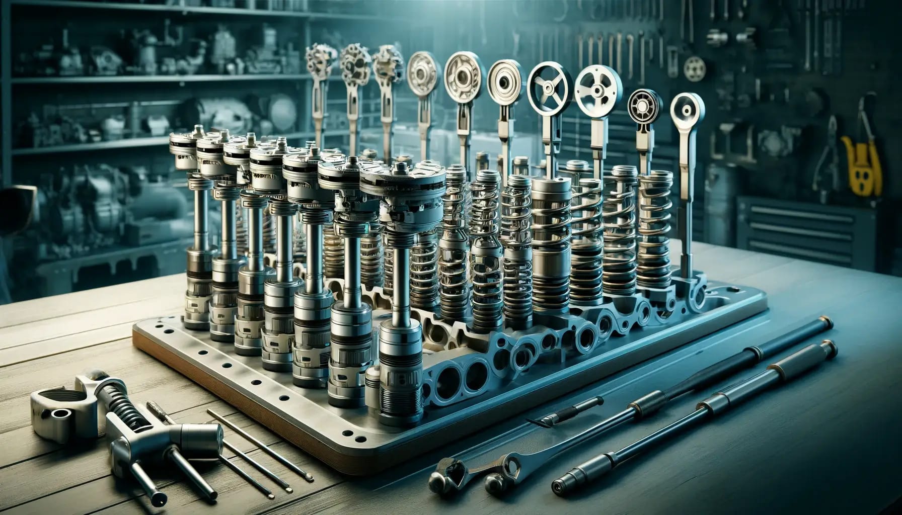 Portada: Funciones y Estructura de las Válvulas de Motor