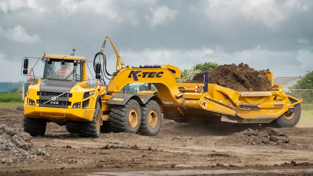 Portada: K-Tec será el primer fabricante de scrapers en construir sus máquinas con acero