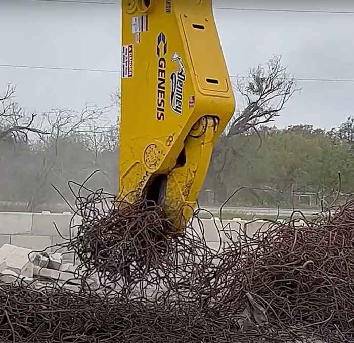 Procesador de Barras de Reforzado GRP 480 de Genesis Attachments