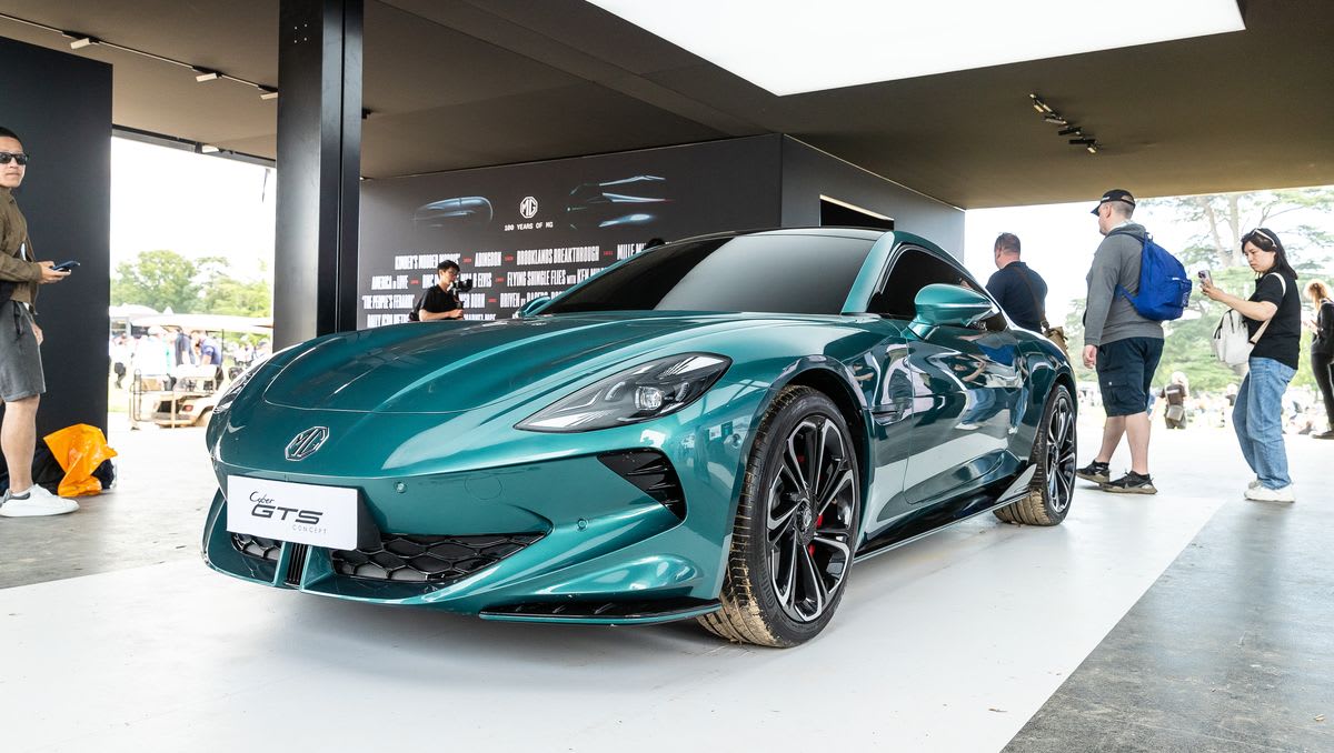 Portada: MG Cyber GTS Concept: posible entrada a producción revelada en Goodwood