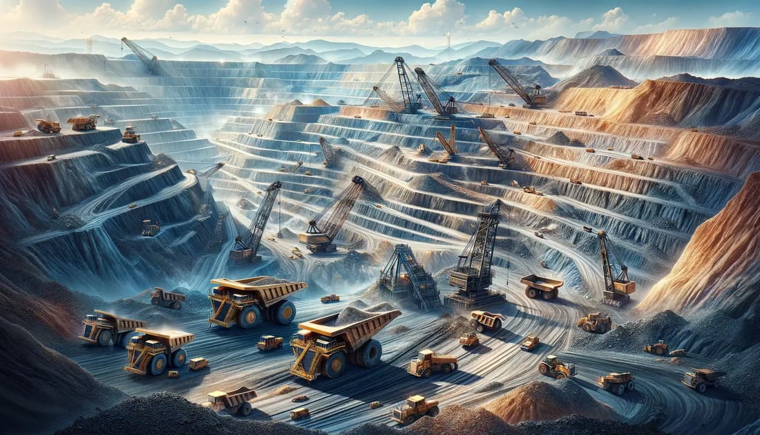 Portada: Mineria a cielo abierto