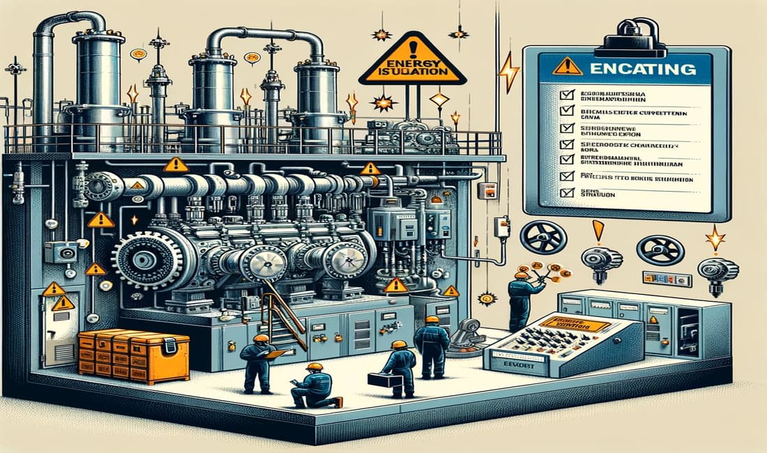 Portada: Aislamiento de Energía y Prevención de Pérdidas