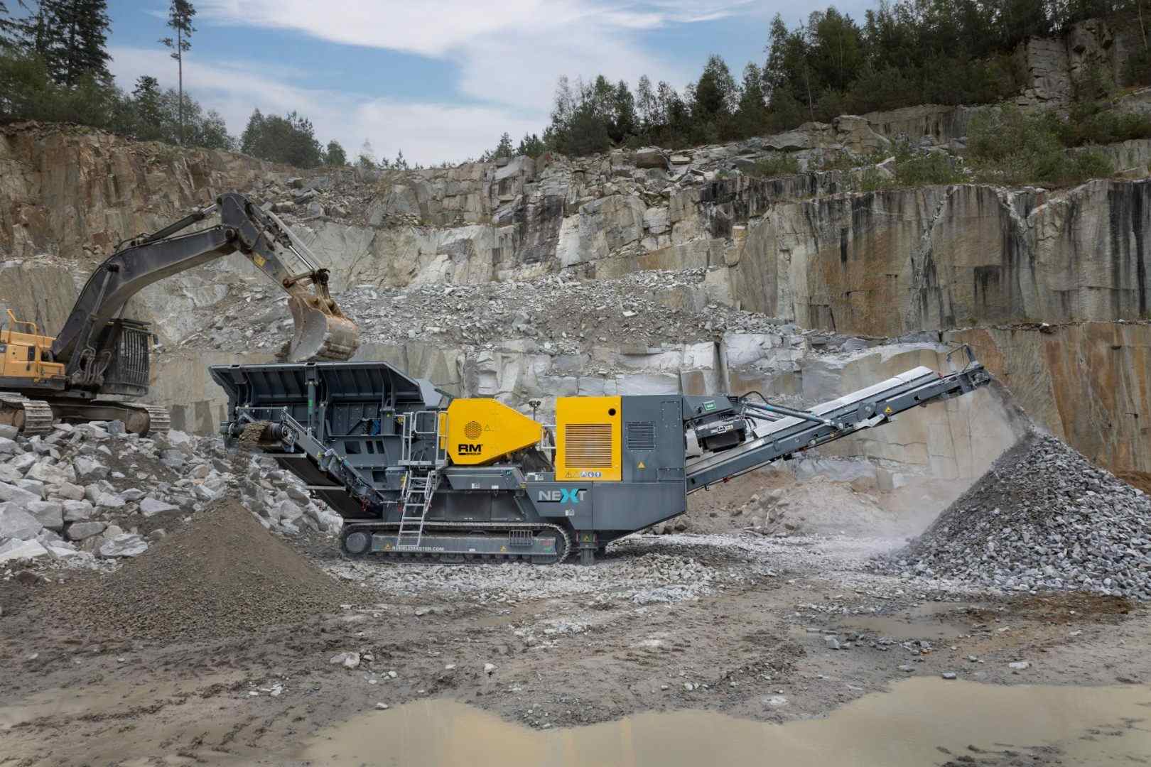 Portada: Rubble Master lanza nueva trituradora de mandíbulas: RM J110X