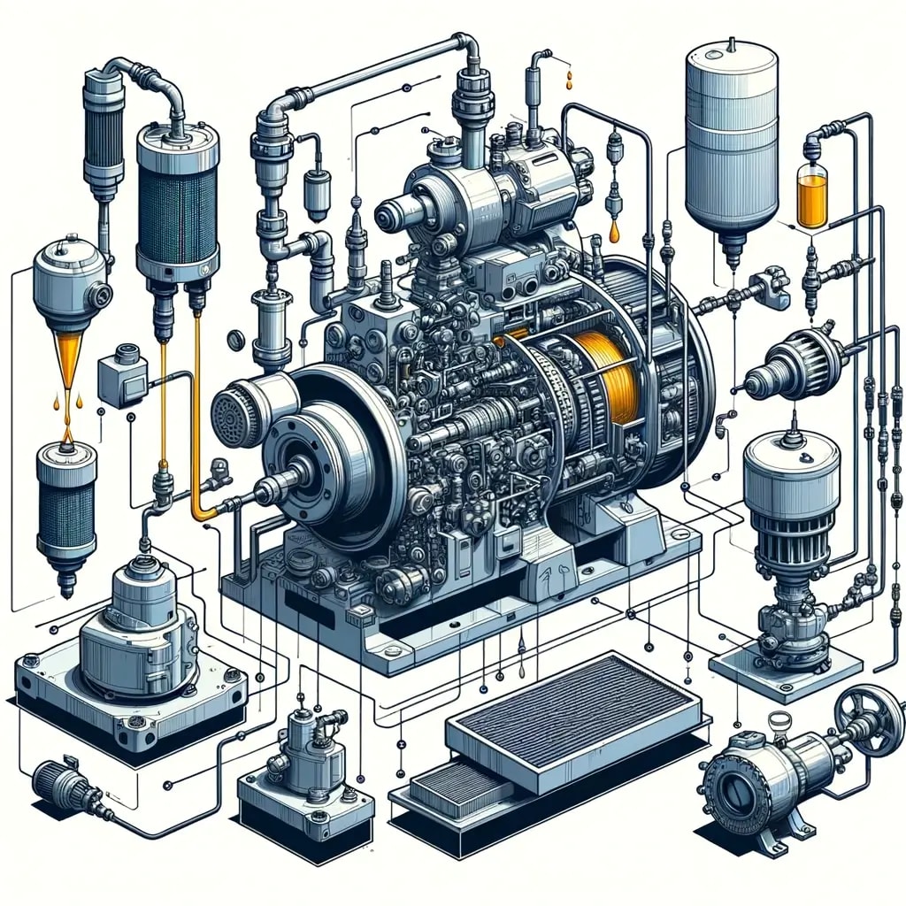 Portada: Sistemas de Aceite de Lubricación en Maquinaria Pesada Caterpillar
