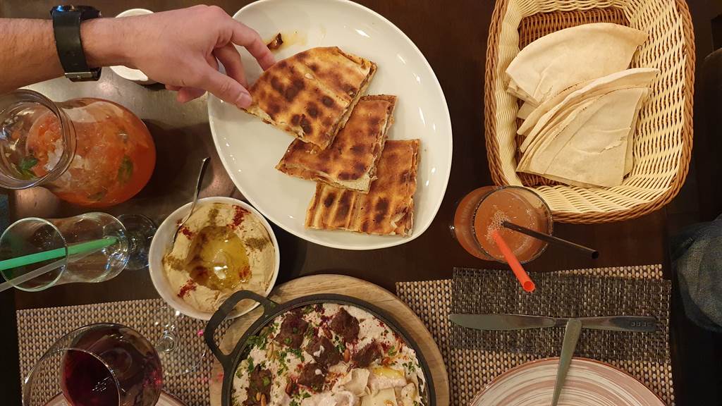 Juice & Coffee & Baklava in Oriento Restaurant, Yerevan, Armenia