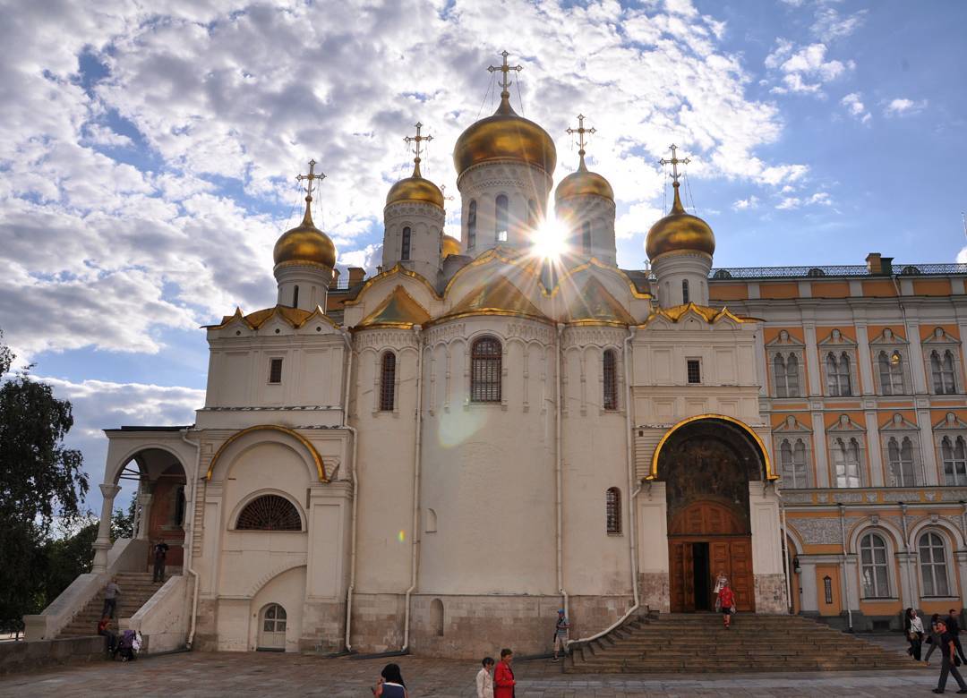 Sunset in Kremlin