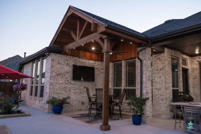Residential pool project in Roanoke, TX, photo 11 of 43
