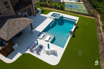 Residential pool project in Lantana, TX, photo 8 of 22