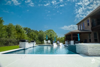 Residential pool project in Lantana, TX, photo 18 of 22