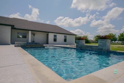 Residential pool project in Godley, TX, photo 16 of 21
