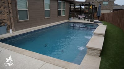 Residential pool project in Justin, TX, photo 4 of 8