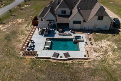 Residential pool project in Fort Worth, TX, photo 19 of 30