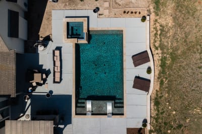 Residential pool project in Fort Worth, TX, photo 29 of 30