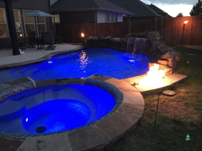 Residential pool project in Haslet, TX, photo 6 of 10
