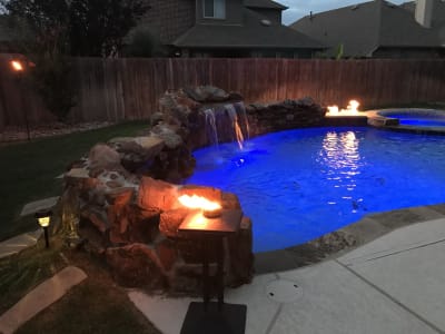 Residential pool project in Haslet, TX, photo 9 of 10