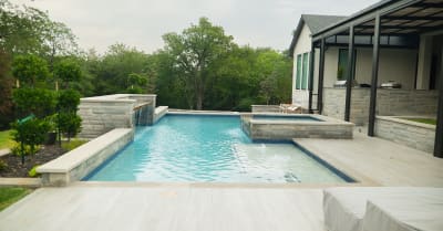 Residential pool project in Flower Mound, TX, photo 42 of 49
