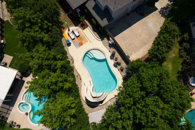 Residential pool project in Fort Worth, TX, photo 17 of 21