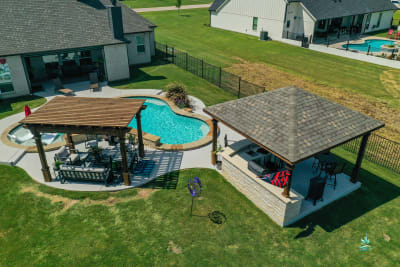 Residential pool project in Godley, TX, photo 6 of 14