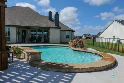Residential pool project in Godley, TX, photo 10 of 14