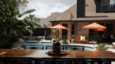Residential pool project in North Richland Hills, TX, photo 23 of 27