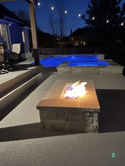 Residential pool project in Colleyville, TX, photo 13 of 15