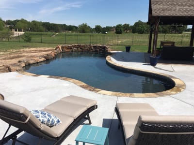 Residential pool project in Boyd, TX, photo 2 of 9